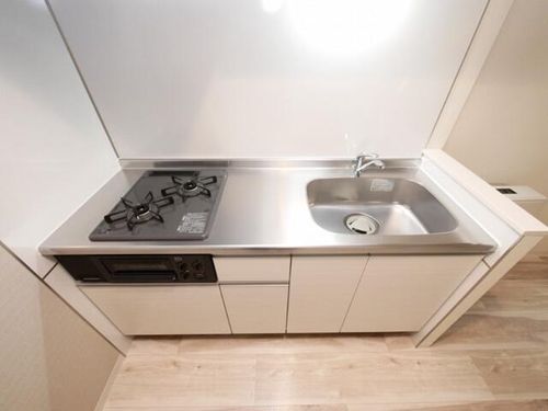 北海道札幌市中央区南十三条西7丁目(マンション)の賃貸物件のキッチン