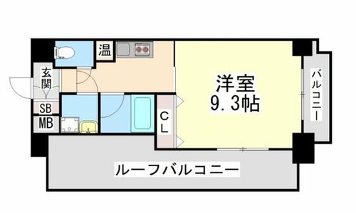 ロアール神戸住吉の間取り