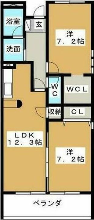 アークステージⅠの間取り