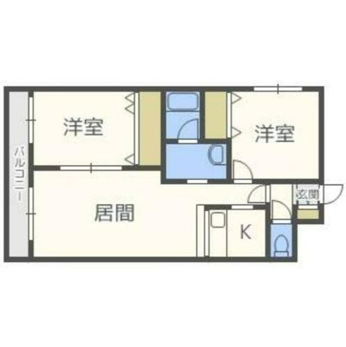 インフィニティ南円山の間取り