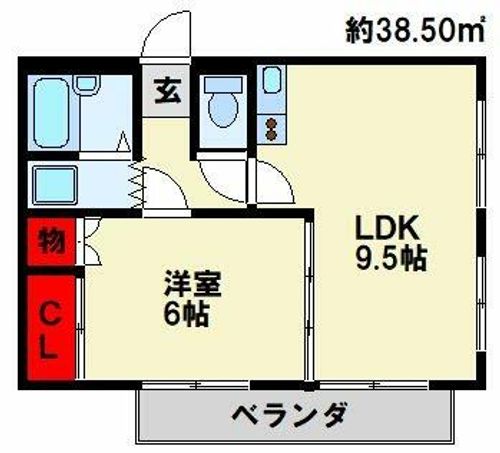 THE SQUARE・Orio Residenceの間取り