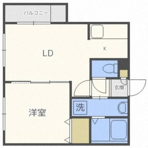 NFPガーデン月寒西の間取り
