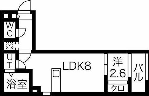 アソシエ中村の間取り