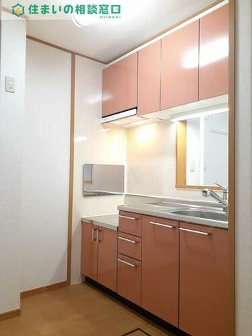愛知県高浜市新田町3丁目(アパート)の賃貸物件のキッチン