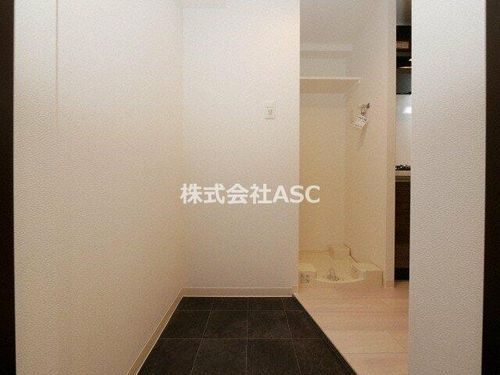 エグゼ上町台802の玄関