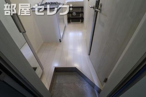 ハーモニーテラス松月町の玄関