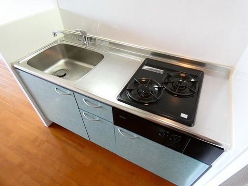 福岡県春日市春日原北町4丁目(マンション)の賃貸物件のキッチン