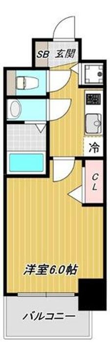 ファーストフィオーレ神戸スペラーレの間取り