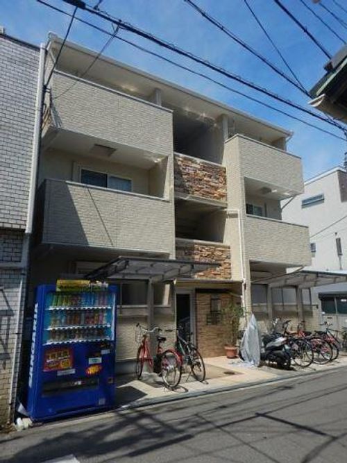 アクロス上町東アパートメントの外観