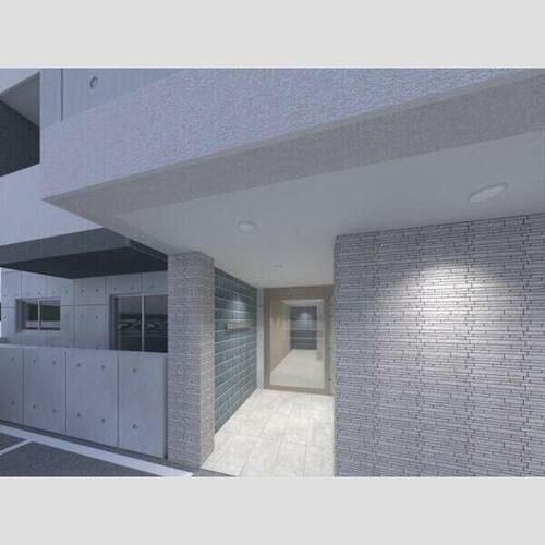 北海道札幌市豊平区中の島二条6丁目(マンション)の賃貸物件の玄関