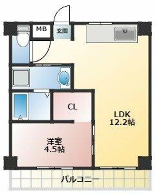 セオコート潤和の間取り