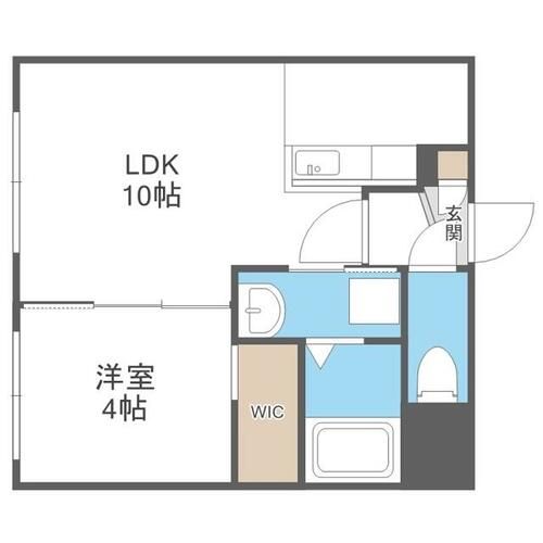 オルセーフラット西町南の間取り