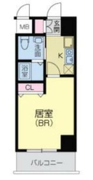 CASSIA天王寺東の間取り