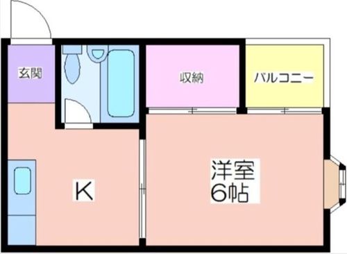 関西ドリームハイツⅡ302の間取り