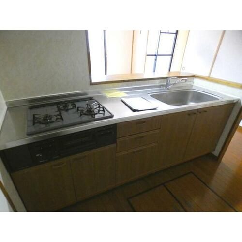 福岡県大野城市下大利4丁目(マンション)の賃貸物件のキッチン