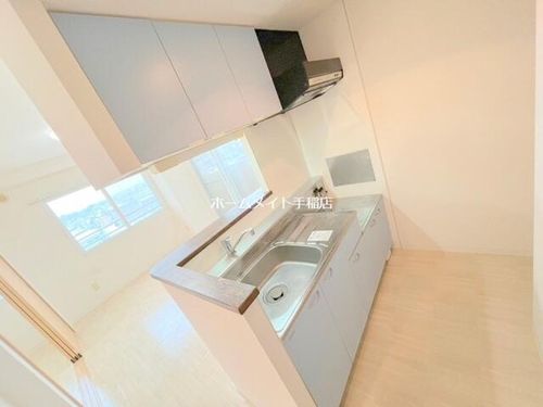 北海道札幌市手稲区手稲本町一条2丁目(マンション)の賃貸物件のキッチン