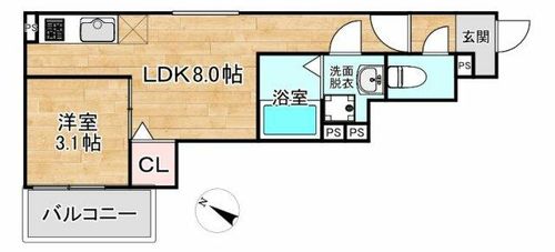 Crecia和白の間取り