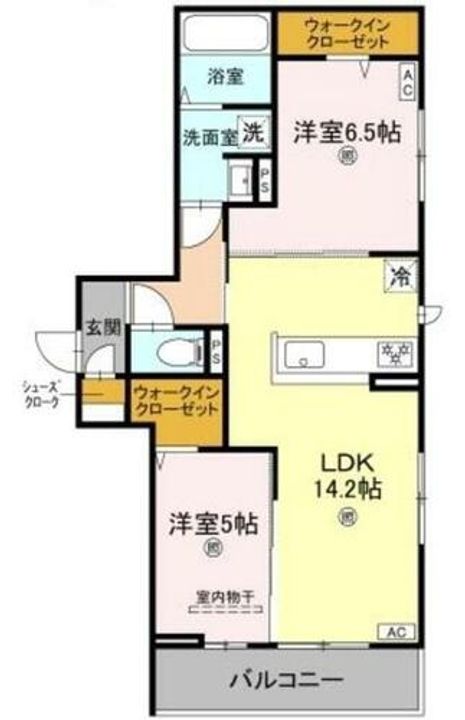 パサログランデ永代町の間取り