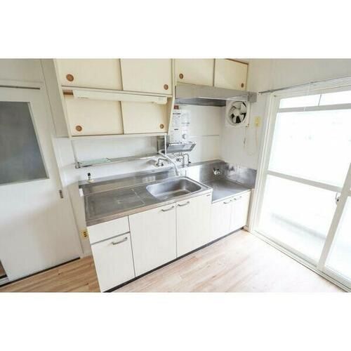 ビレッジハウス川沿3号棟のキッチン