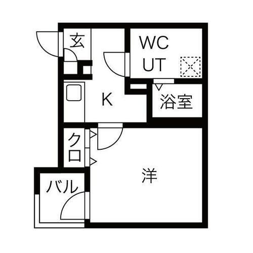 愛知県名古屋市中川区草平町1丁目(アパート)の賃貸物件の間取り