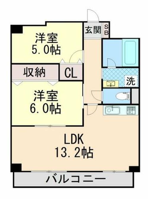 東灘プレイスの間取り