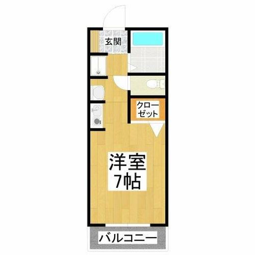 レジデンス遊園前の間取り