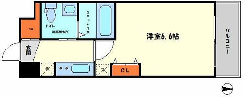 アーデンタワー本町イーストの間取り
