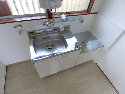 大阪府茨木市戸伏町(アパート)の賃貸物件のキッチン