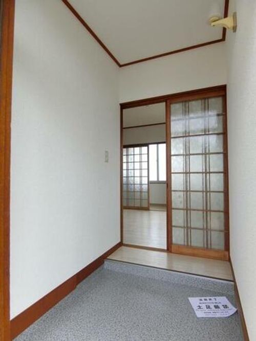 大阪府茨木市戸伏町(アパート)の賃貸物件の玄関