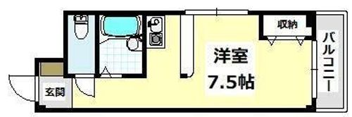 エルムマンション101の間取り