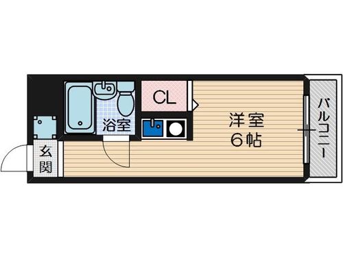 総持寺3番館303の間取り