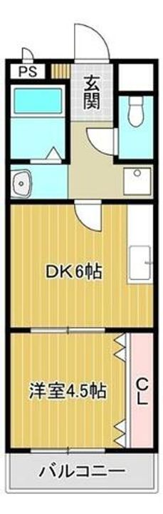 エスペラールミヤ206の間取り
