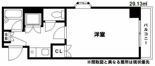 グリーンヒル博多603の間取り