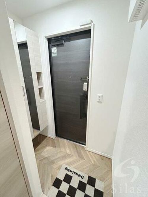 兵庫県尼崎市七松町1丁目(アパート)の賃貸物件の玄関