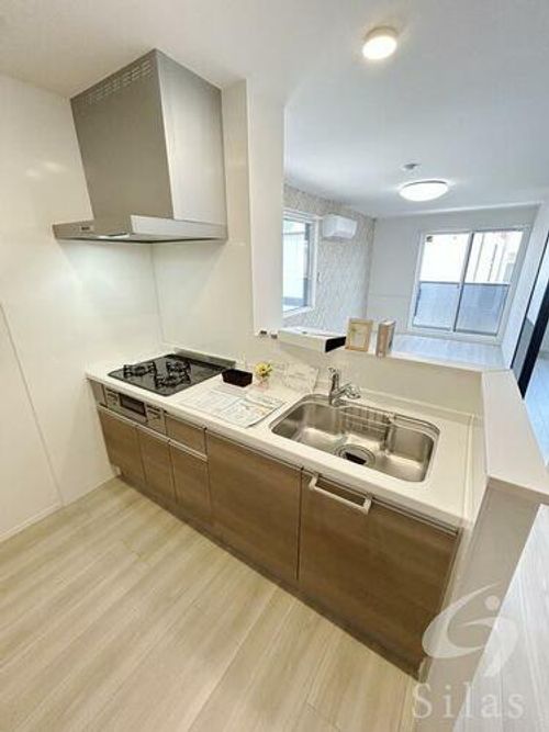 兵庫県尼崎市七松町1丁目(アパート)の賃貸物件のキッチン