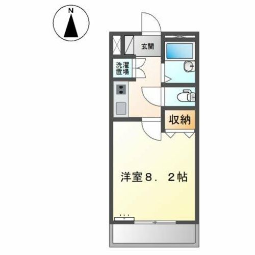 コーポエクセル2の間取り