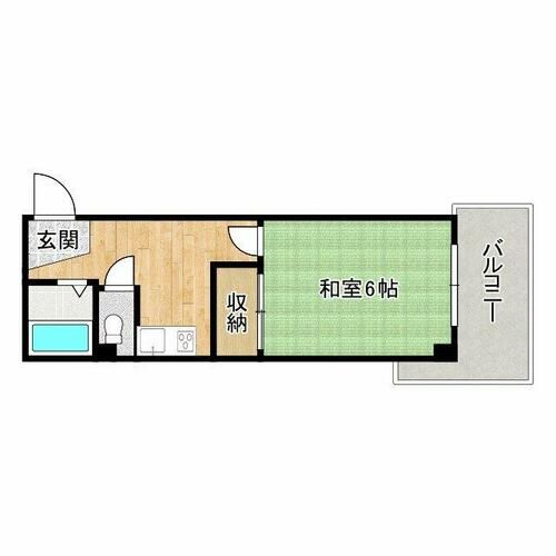 グランドハイツカワハラの間取り