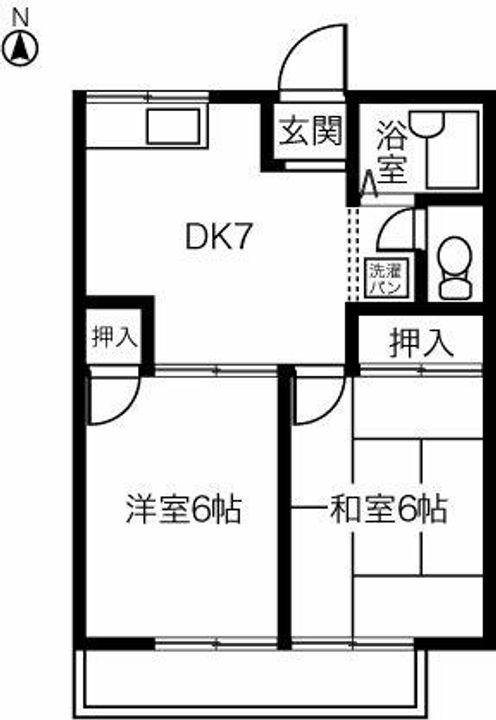 COSMO HOUSE Bの間取り