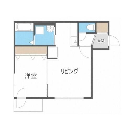 モルティーニ宮の森の間取り