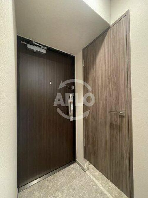 リビオメゾン新大阪の玄関