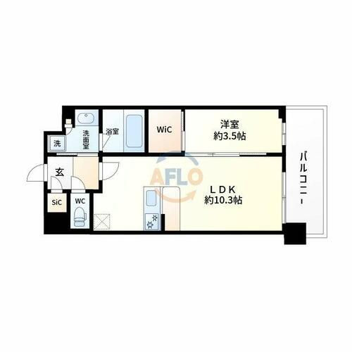 コンフォリア新大阪宮原Qの間取り