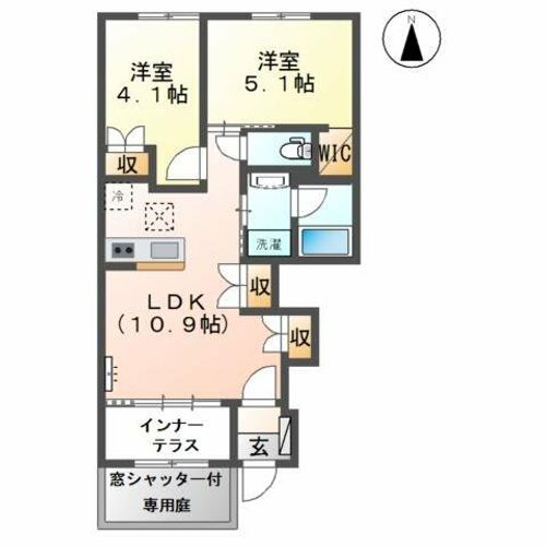 ウッド ハウスの間取り