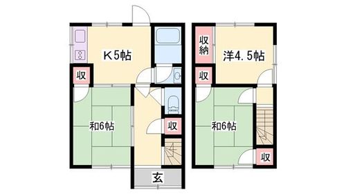 兵庫県赤穂市塩屋(一戸建)の賃貸物件1の間取り