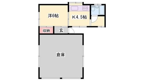 兵庫県赤穂市加里屋(一戸建)の賃貸物件1の間取り
