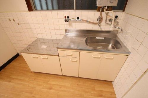 大阪府堺市中区大野芝町(一戸建)の賃貸物件のキッチン