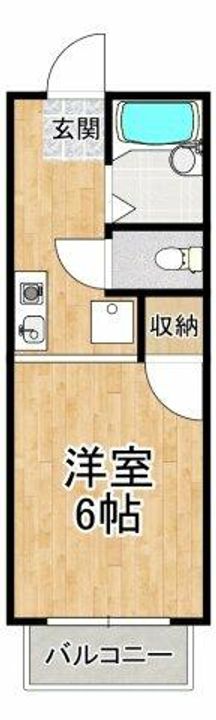 メゾンド・クレールの間取り