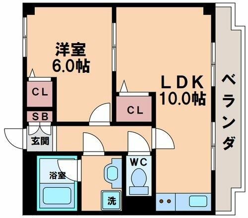 ピュアコート2の間取り