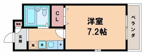 クリア我孫子東の間取り