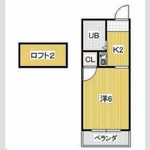 リエート的場207の間取り