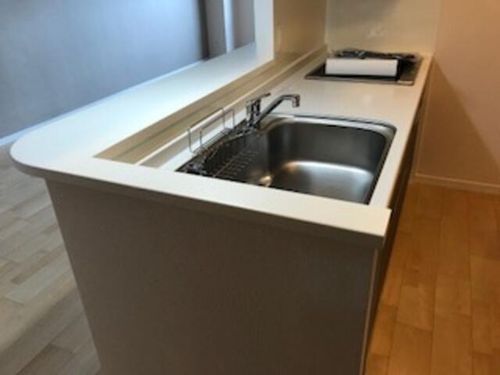大阪府豊中市小曽根1丁目(マンション)の賃貸物件のキッチン